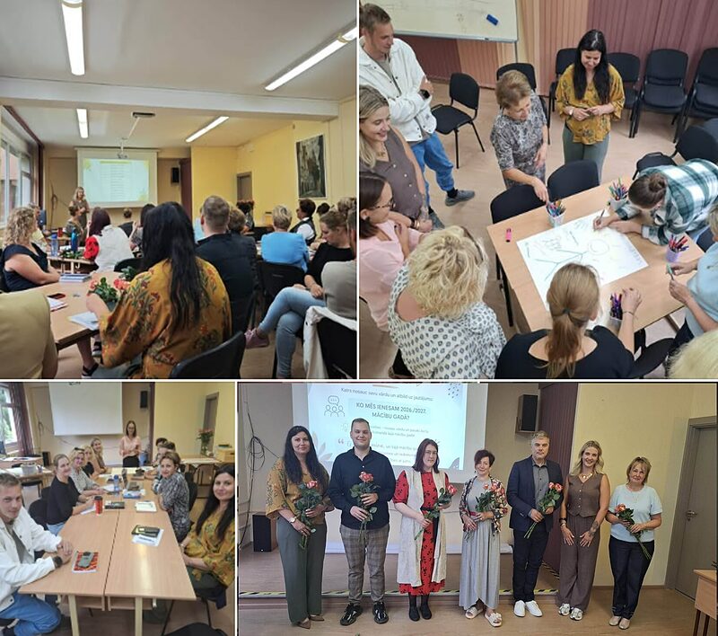 Jaunais mācību gads sākas ar cilvēkiem, sarunām un kopā būšanu!