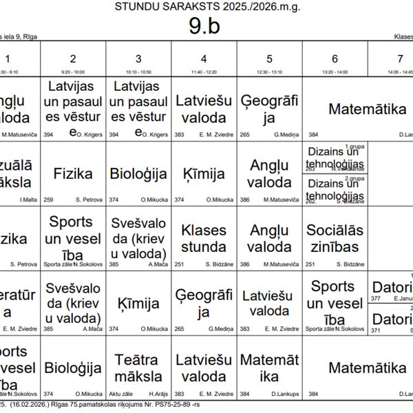 9.b klase