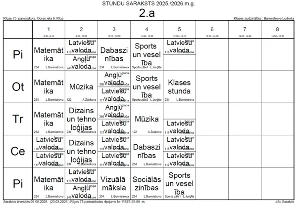 2.a klase