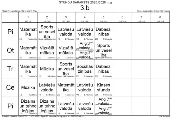 3.b klase