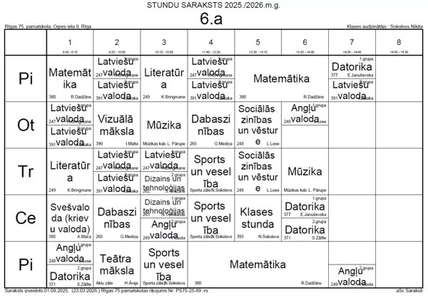 6.a klase